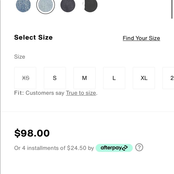 Levi Denim Trucker Jacket with Sherpa Lining - Picture 6 of 6